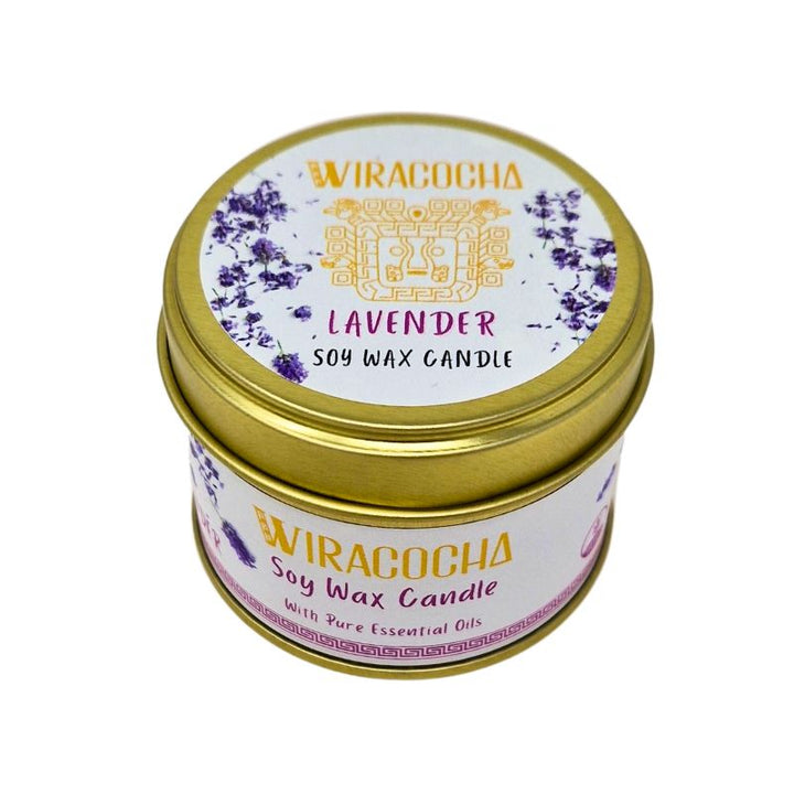 Snuggle up during the evening with the serene scent of Lavender.  Lovingly hand poured with natural soy wax and scented with pure lavender essential oil. The delightful little candle will fill the room with fresh natural fragrance for up to 20 hours.