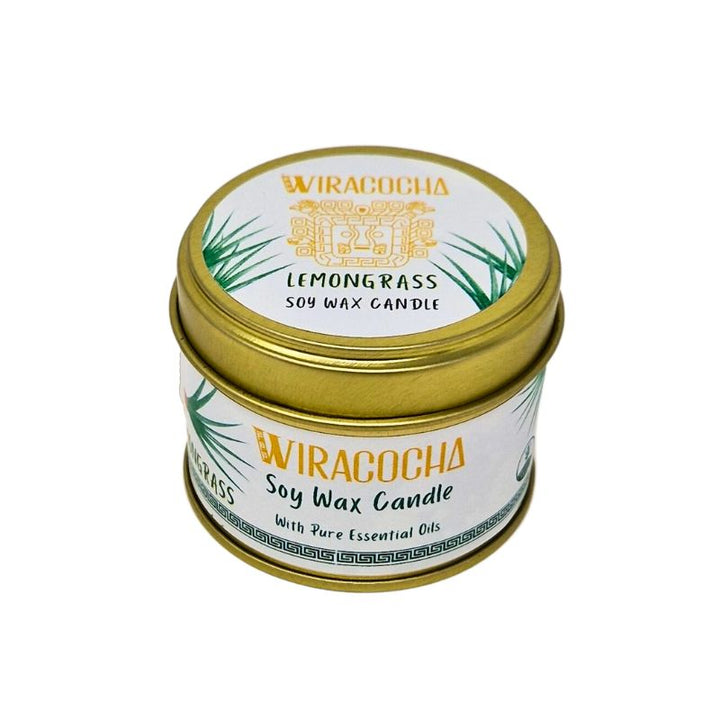 Recreate a scenic seaside scene with a fresh Lemongrass fragrance.  Lovingly hand poured with natural soy wax and scented with pure Lemongrass essential oil. The delightful little candle will fill the room with fresh natural fragrance for up to 20 hours.