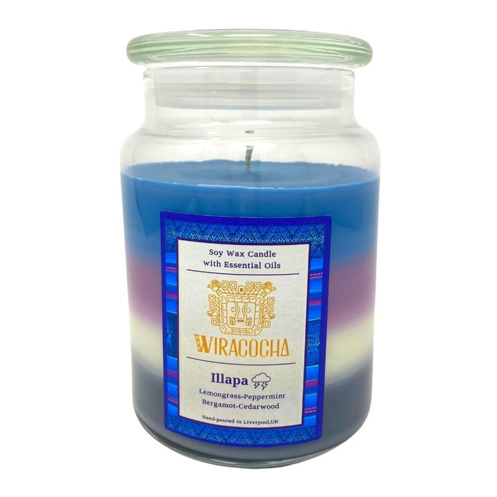Illapa Sky | Soy Wax Candle With Natural Essential Oils | Wiracocha