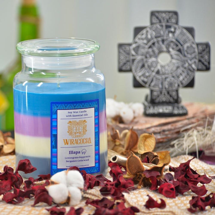 Illapa Sky | Soy Wax Candle With Natural Essential Oils | Wiracocha